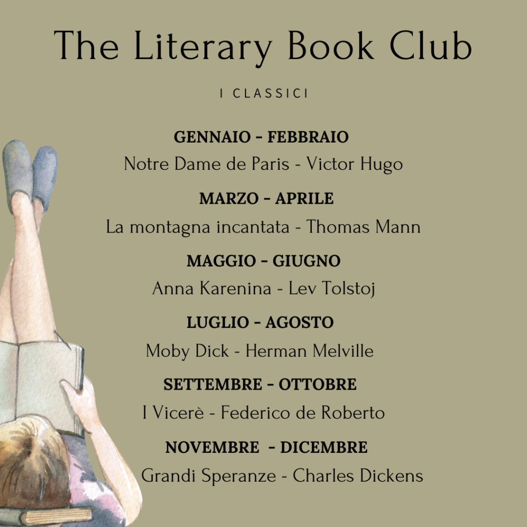 Programma I CLASSICI gruppo di lettura The Literary Book Club