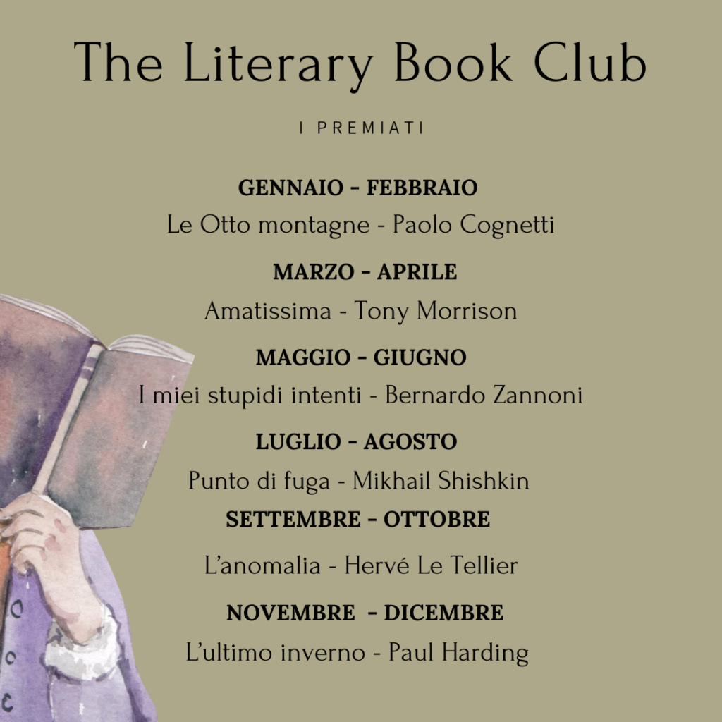 I premiati programma gruppo di lettura The Literary Book Club